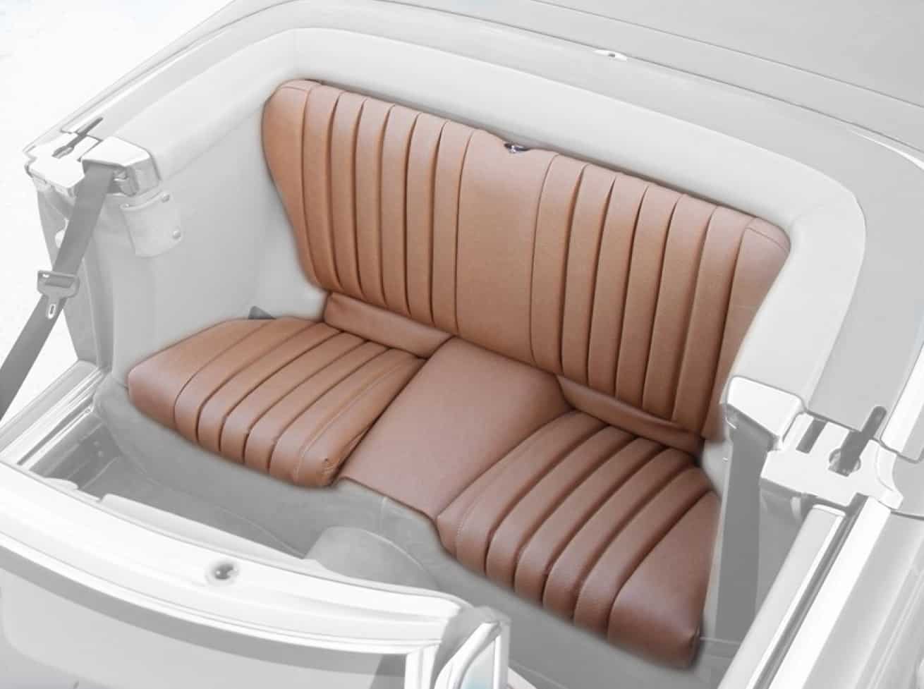 Mercedes R107 rear seats