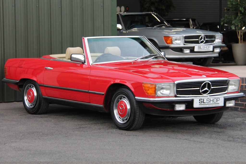 The Red Car - 1981 Mercedes-Benz 280SL R107 for sale