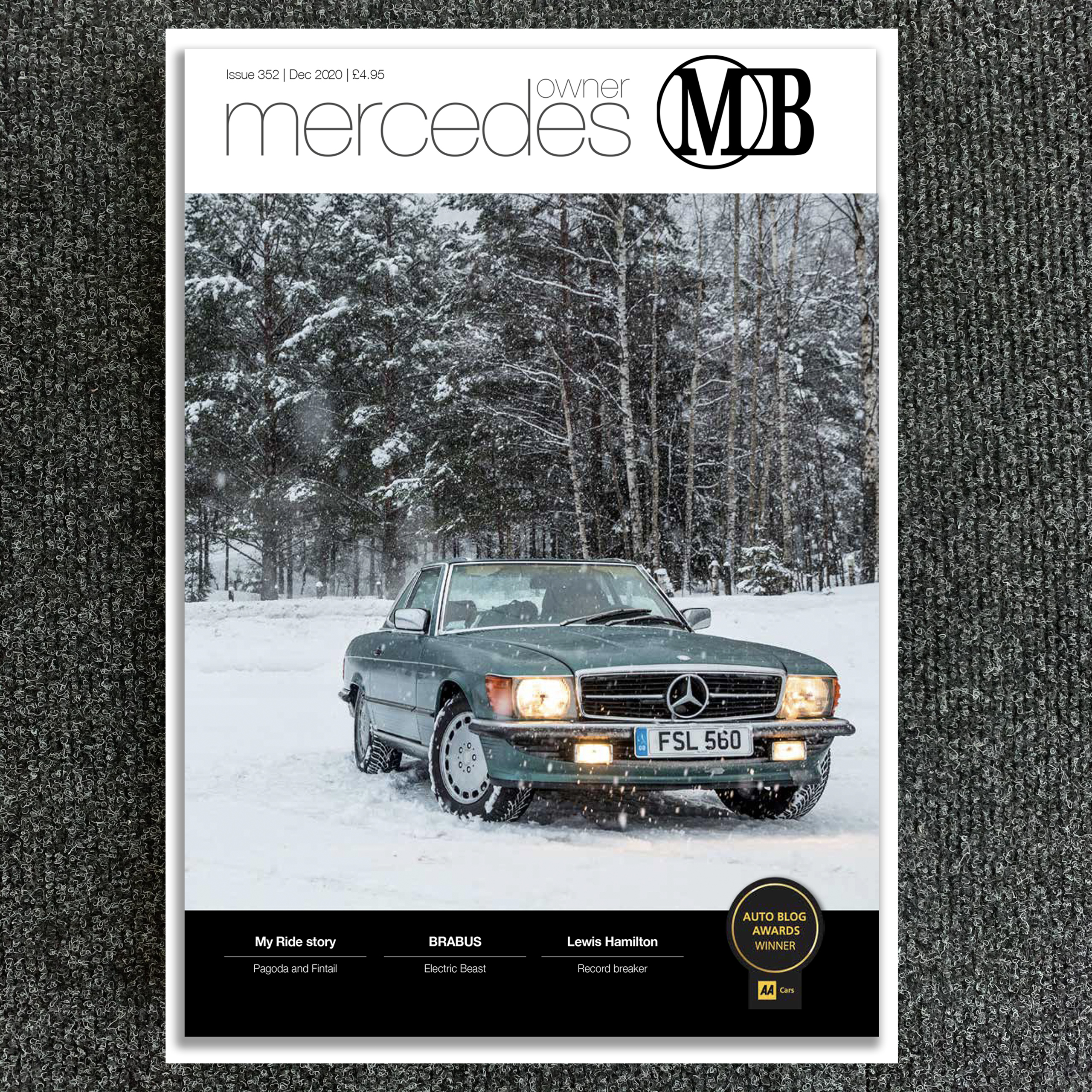 Mecredes Owner magazie 560SL