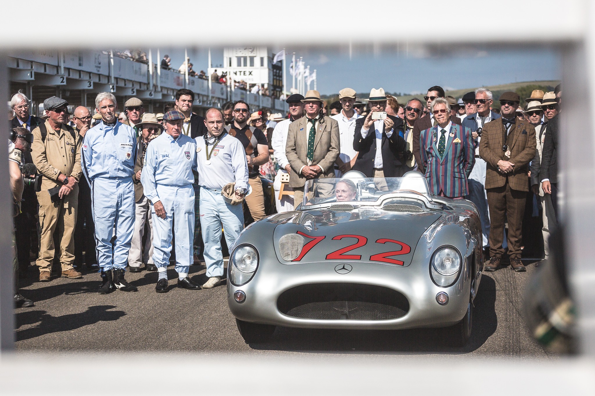 Sir Stirling Moss and his 300SLR