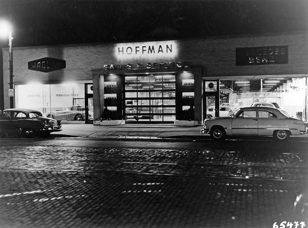 Max Hoffman Garage in Chicago.