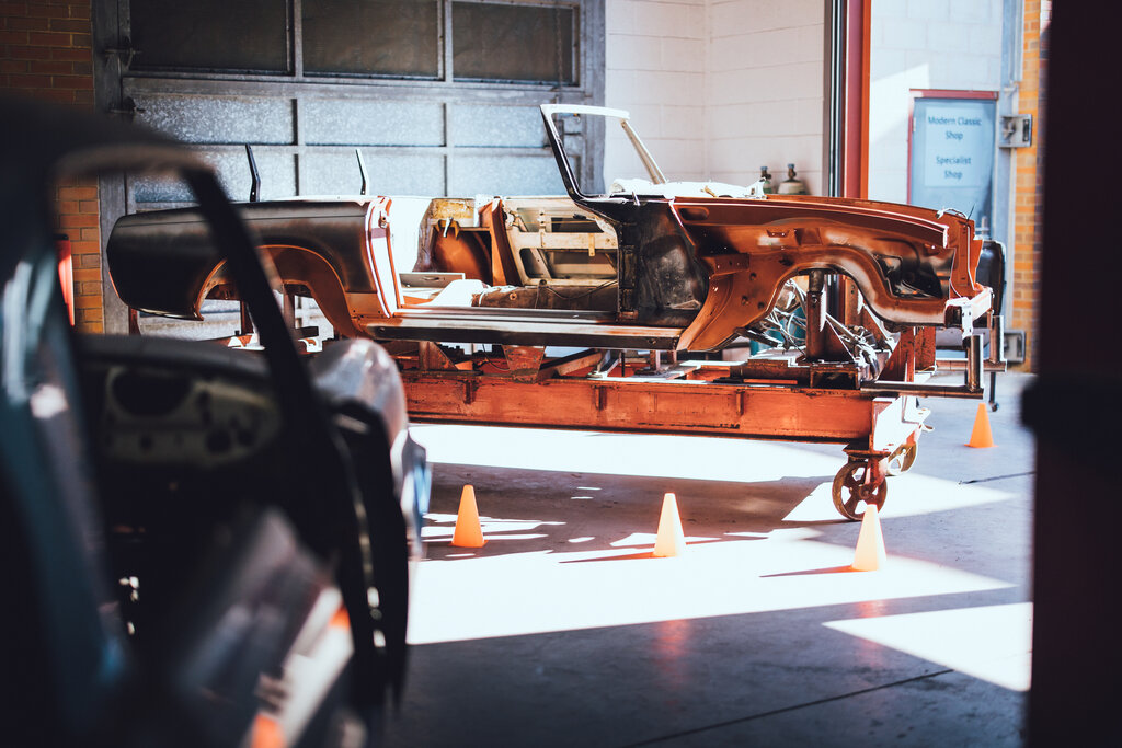 280 SL Pagoda at SLSHOP Restoration Centre