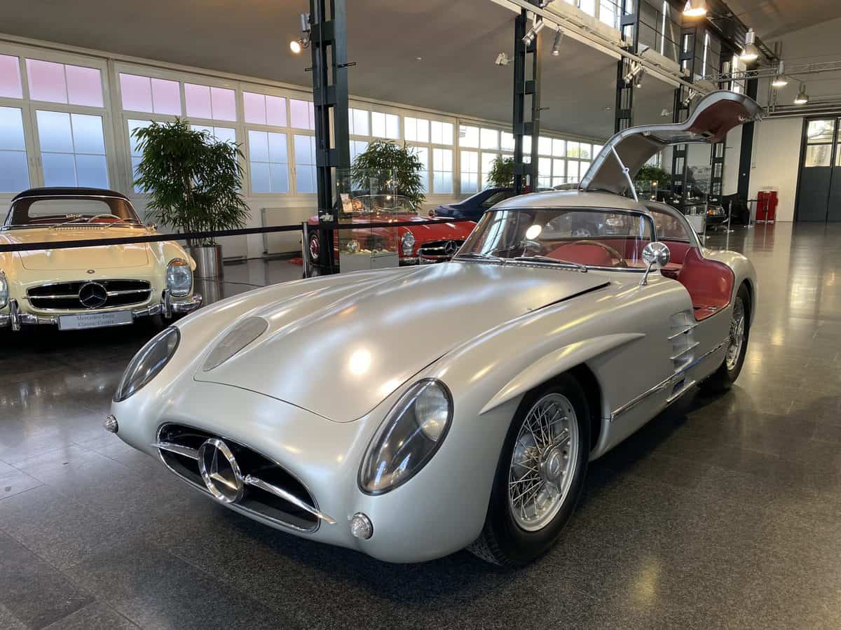 Mercedes 300SLR in the Mercedes-Benz museum