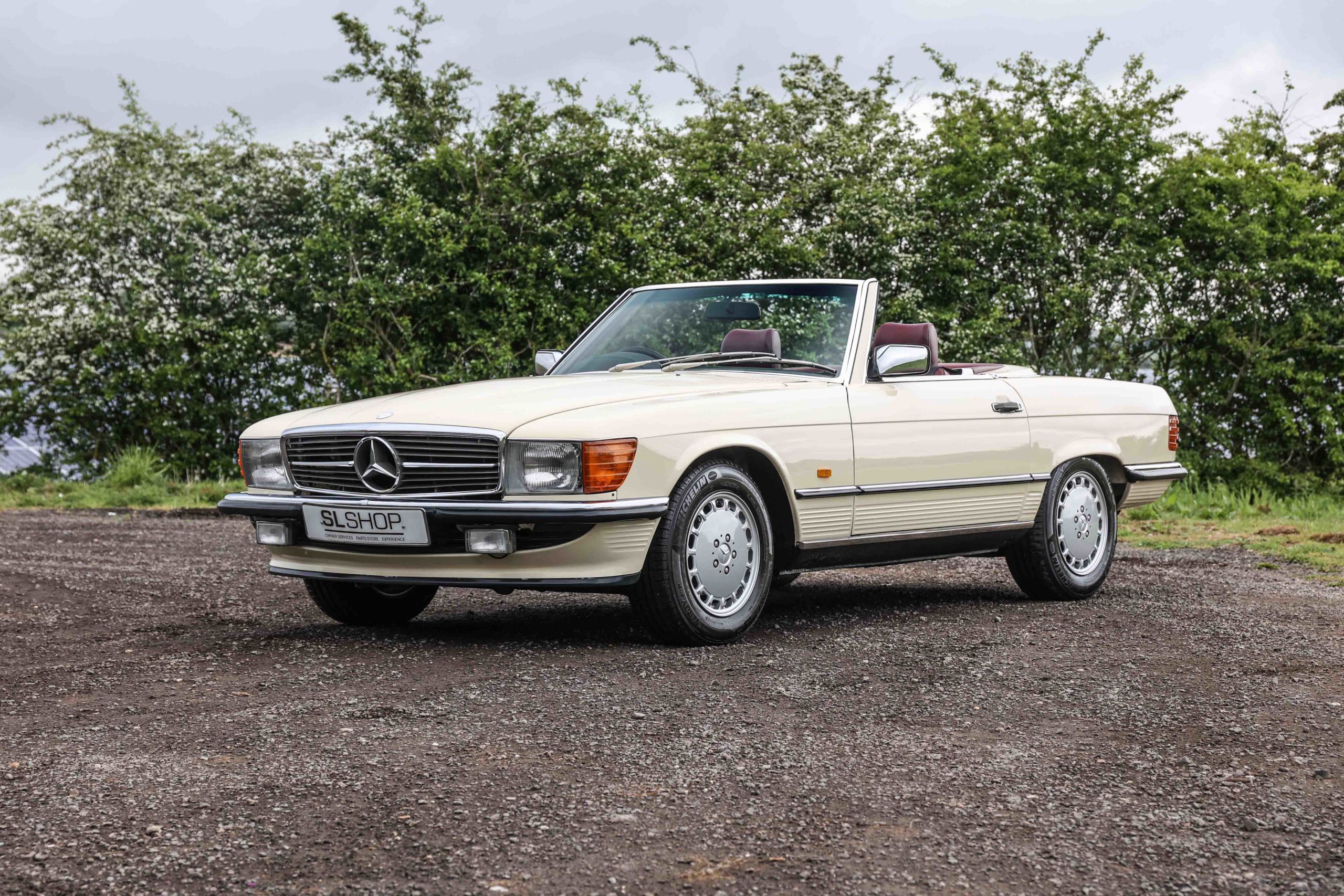 Light Ivory Mercedes-Benz 300SL for sale